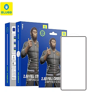 گلس ، محافظ صفحه بلو پک 5 تایی Blueo 5Pcs Pack 2.5D Silk Full Cover Glass HD Samsung